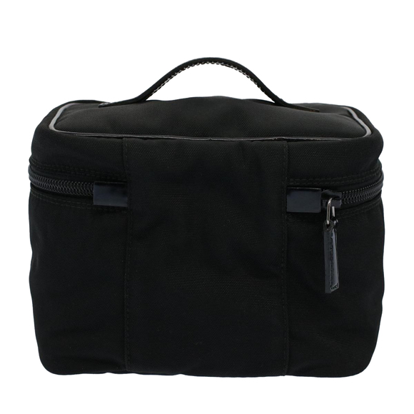 GUCCI Vanity Cosmetic Pouch Nylon Canvas Black 039 0951 Auth ep2207 - Picture 3 of 16